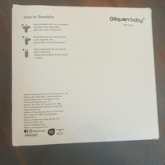 🍭Gllquen Baby Swaddle Blanket 3-Pack - Picture 2 of 2